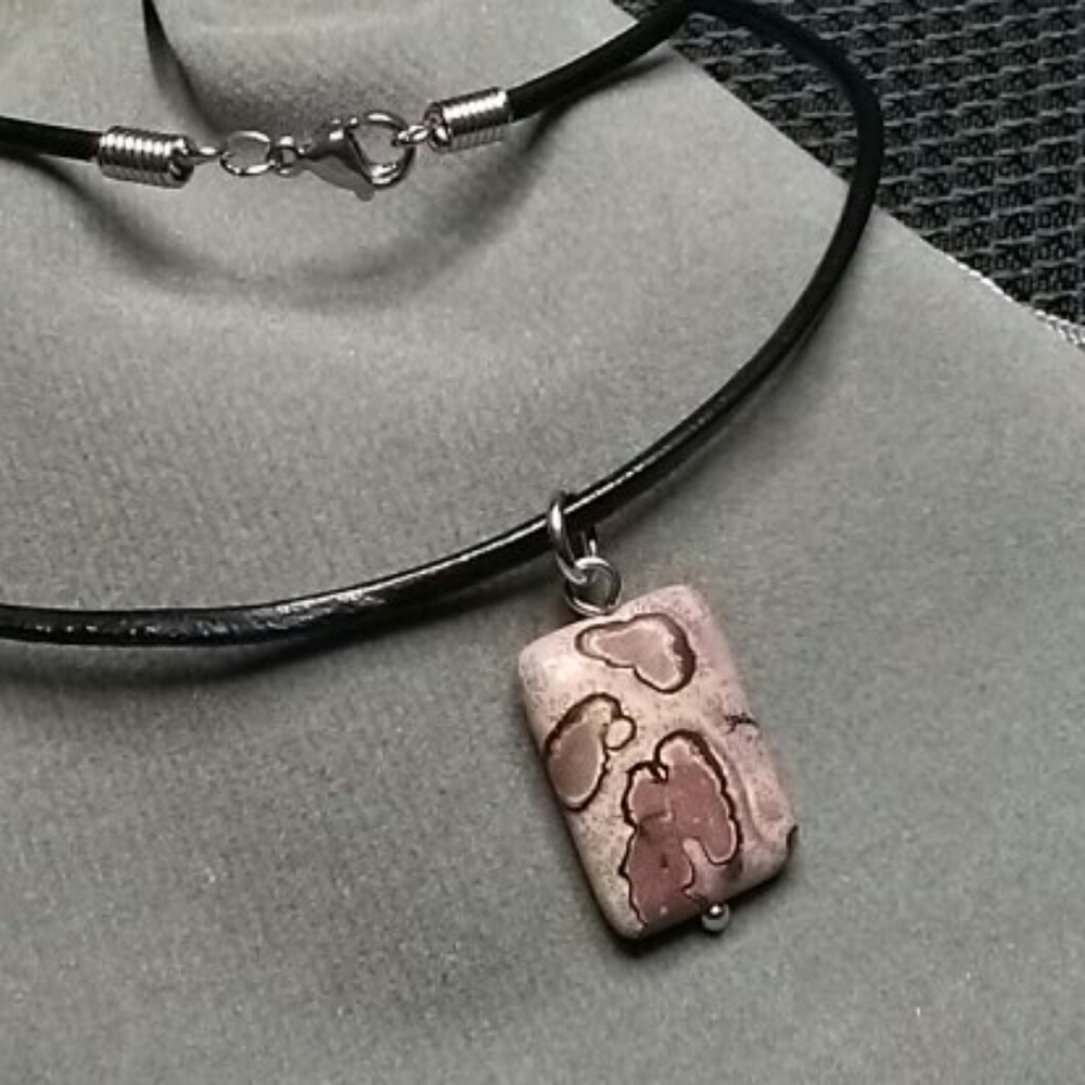 Apache Sage Picture Jasper Necklace